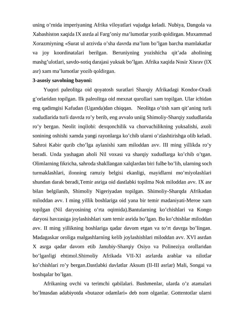 Afrika xalqlari 4