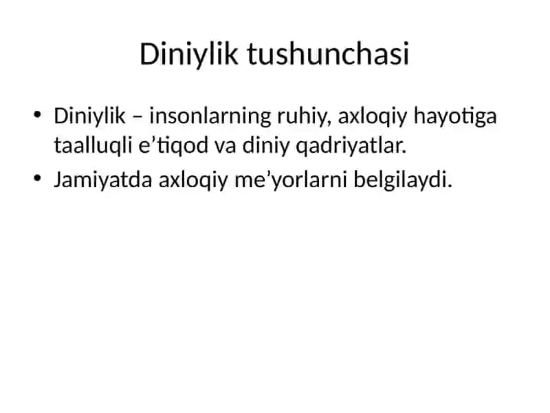 Jamiyat hayotida dunyoviylik va diniylik mutanosibligi 4