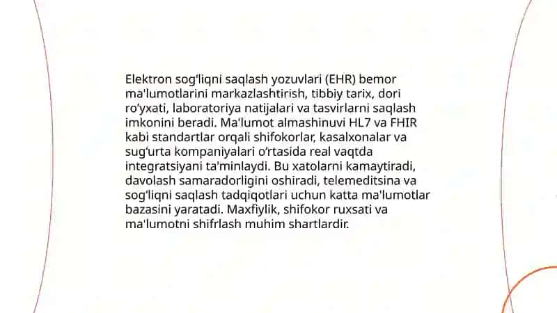Tibbiyotda telemeditsina va masofaviy tashxis tizimlarini qo‘llash 4