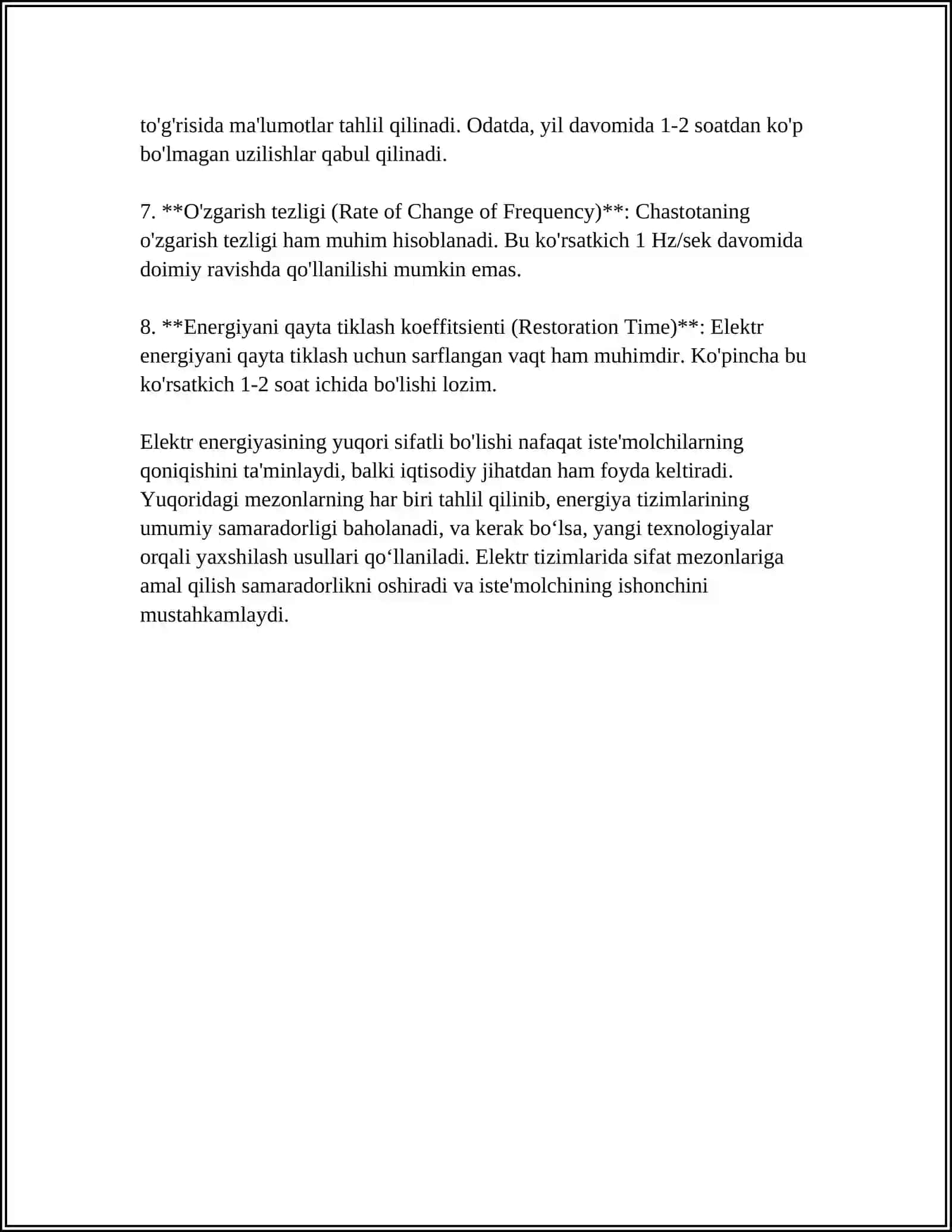 ELEKTR ENERGIYASINING SIFATI 4