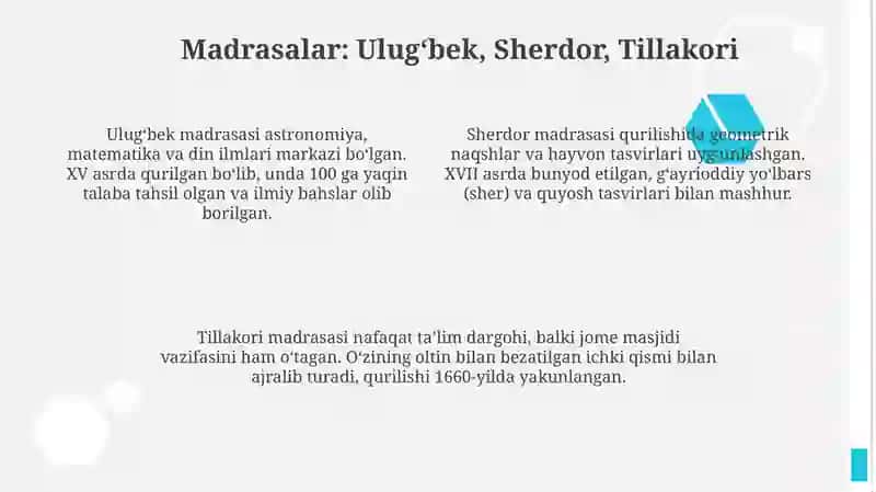 Registon maydonining tarixi va arxitekturasi 4