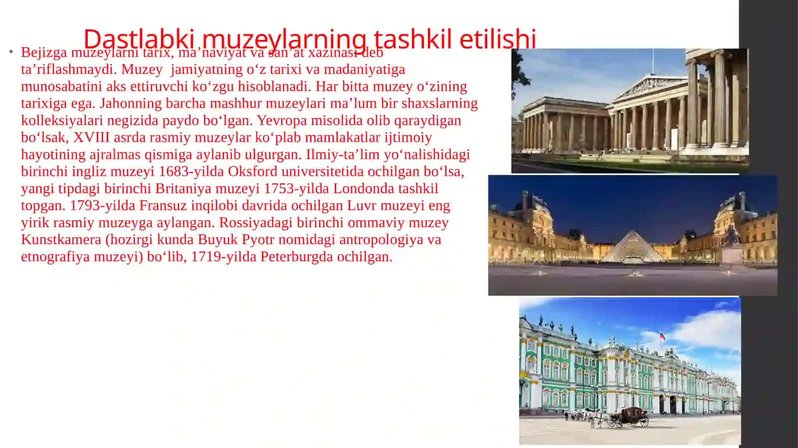 Turkistonda dastlabki  muzeylarning tashkil topishi 4