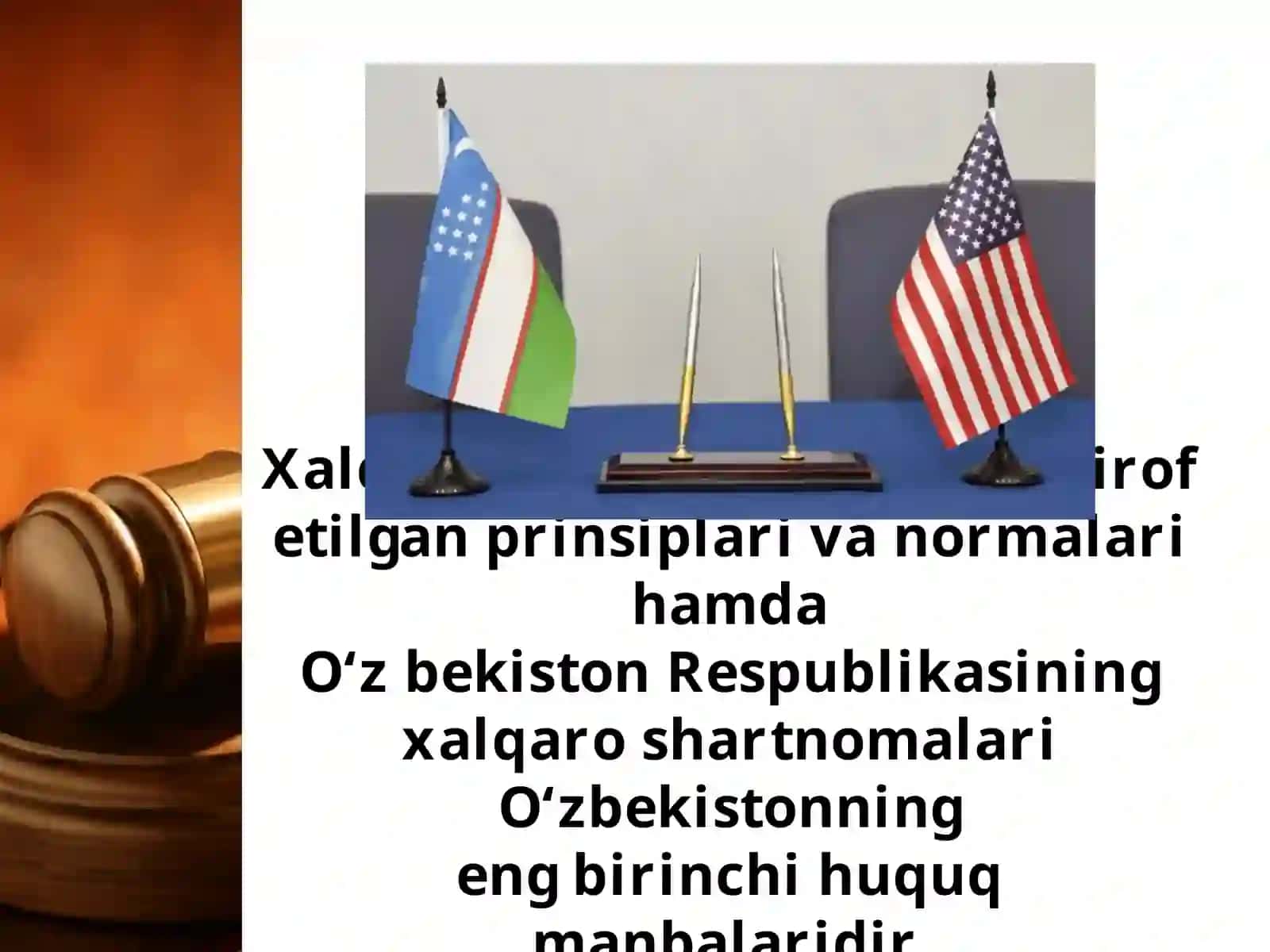 O‘zbekiston Respublikasi qonun manbalari 4