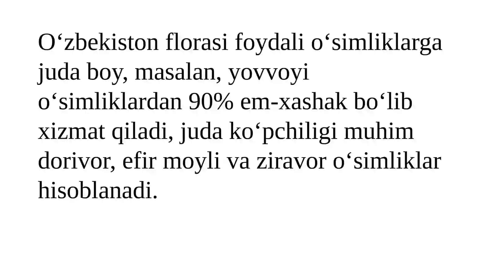 Dorivor o‘simliklarning ekalogik gruhlari 4