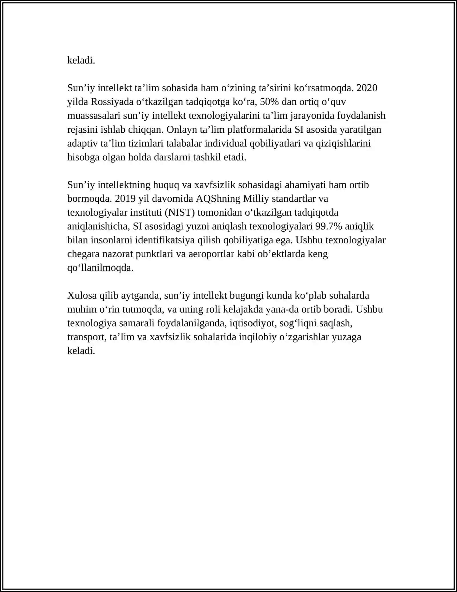 IQTIDOR HAQIDAGI ZAMONAVIY TUSHUNCHALAR 4