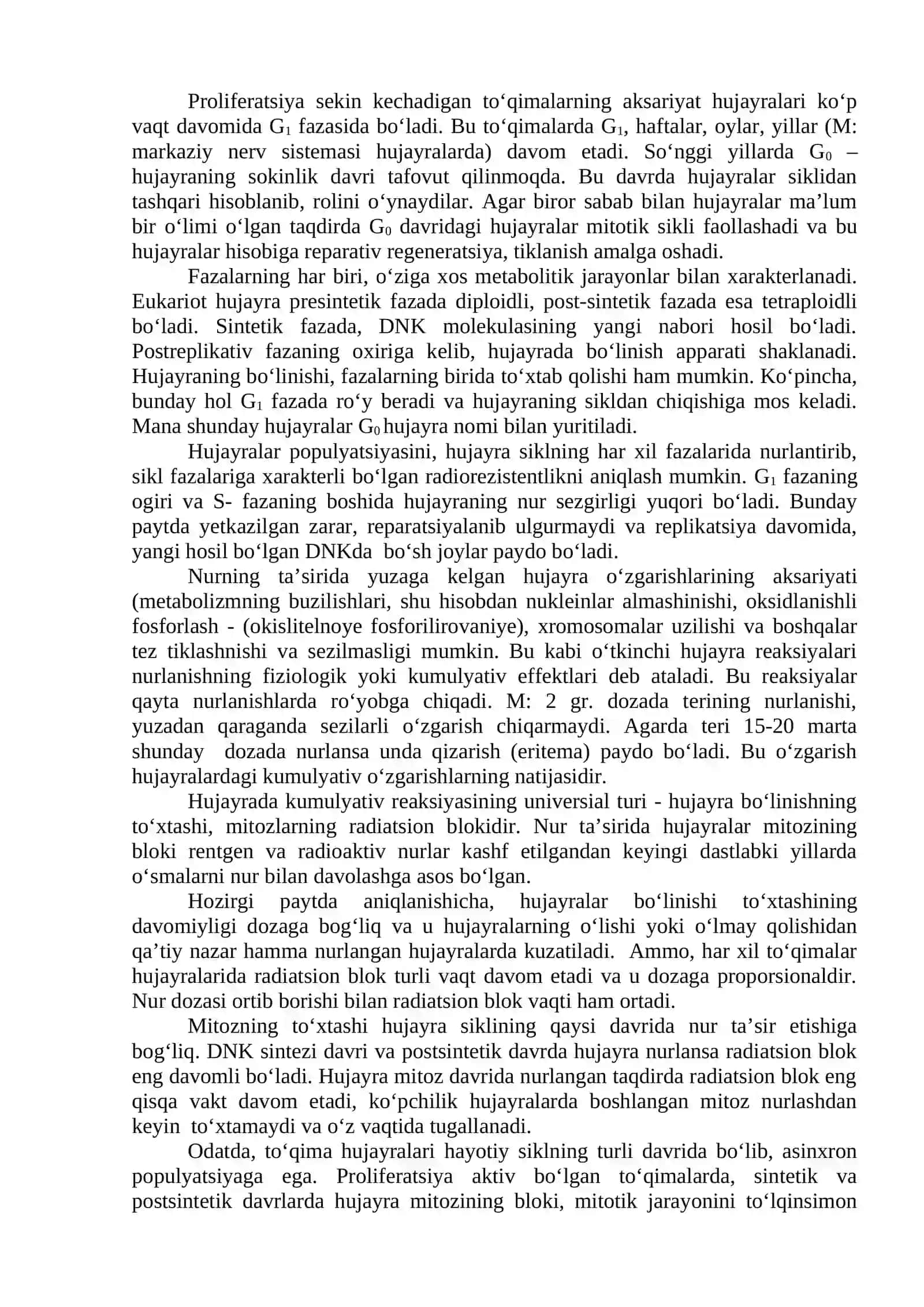 Hujayraning zararlanishi, nobud boʻlishi va sabablari 4