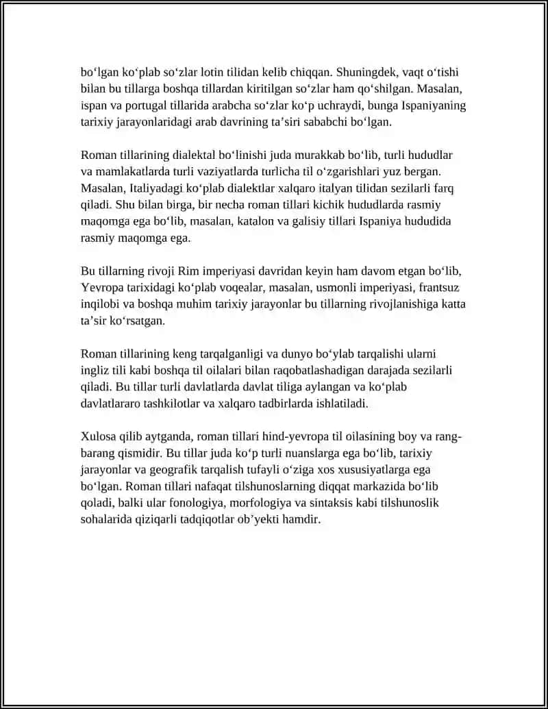 TIL OILALARI.HIND-YEVROPA TILLARI OILALARI.ROMAN TILLARI 4