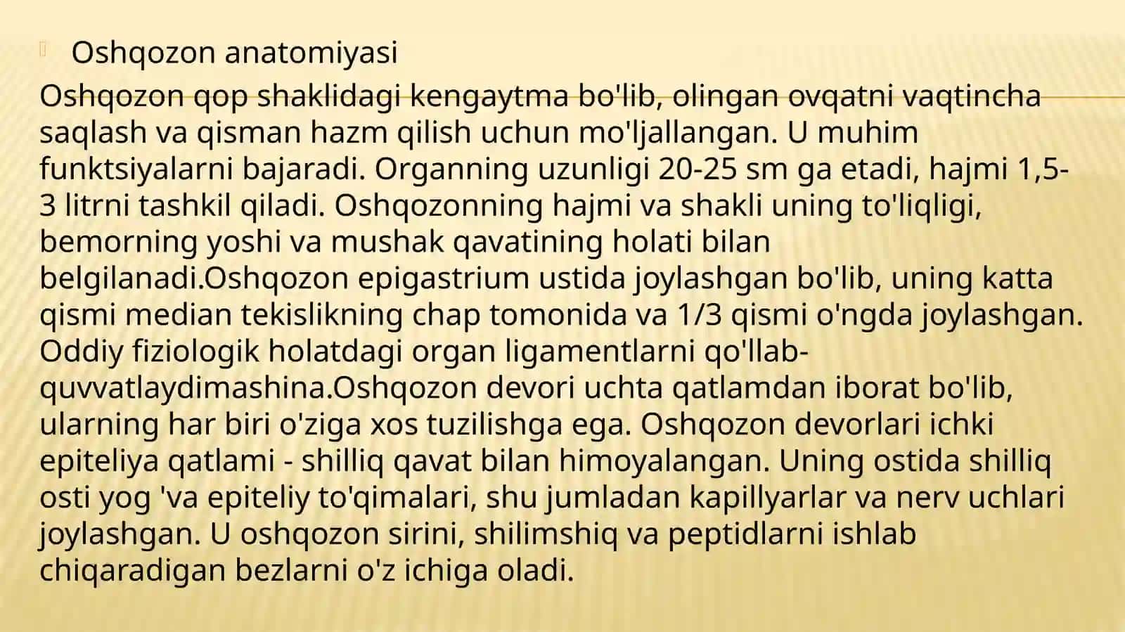Qorinning yuzaki palpatsiyasi 4