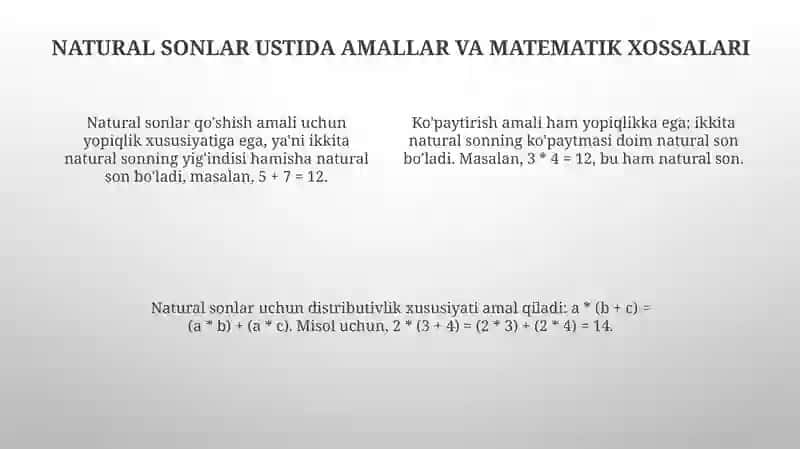 Natural son va nol tushunchasi 4