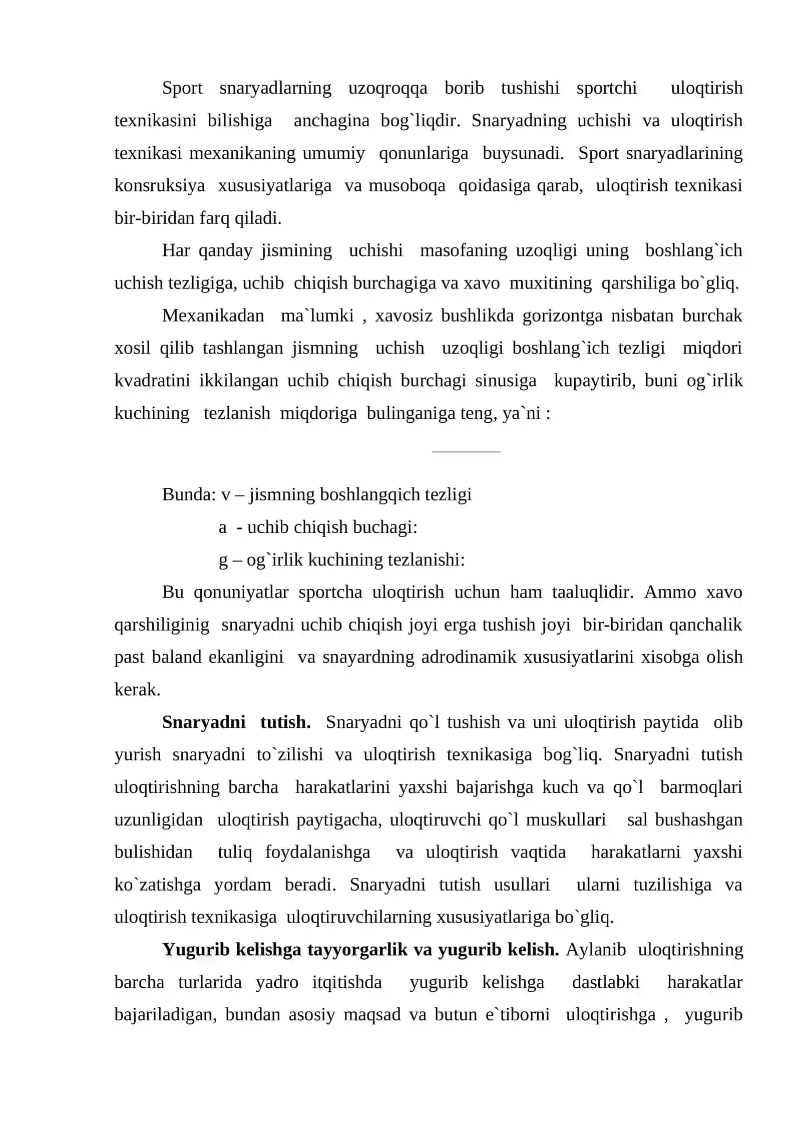Yengil atletika turlari texnikasining asoslari 4