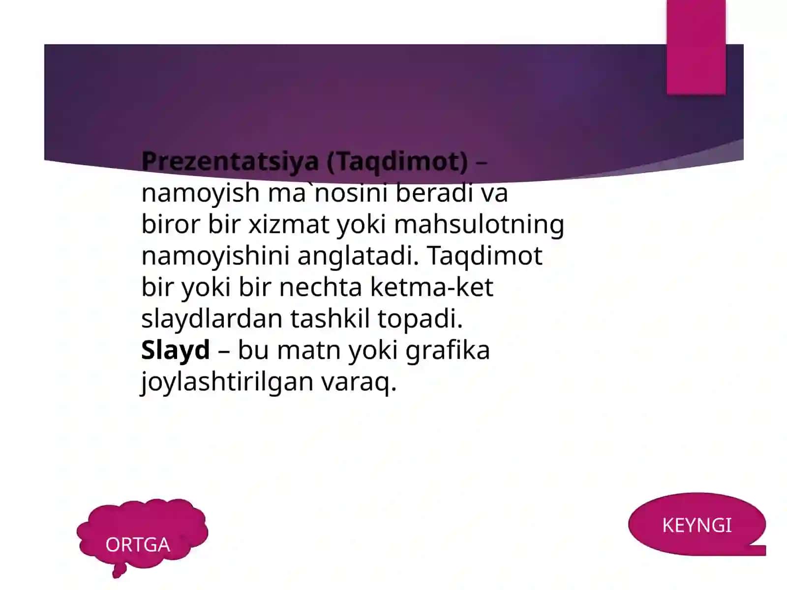 MICROSOFT POWER POINT DASTURI 4