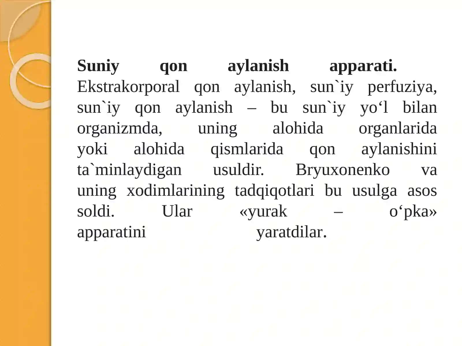 Sun’iy qon aylanish apparati 4