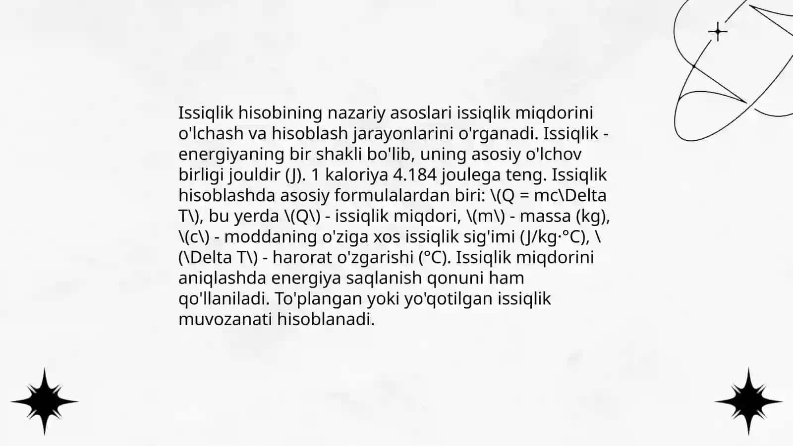 Davriy ishlovchi pechlarning issiqlik hisobi 4