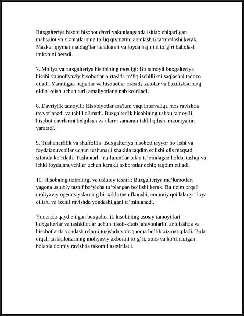 BUXGALTERLIK HISOBINING TAMOYILLARI 4