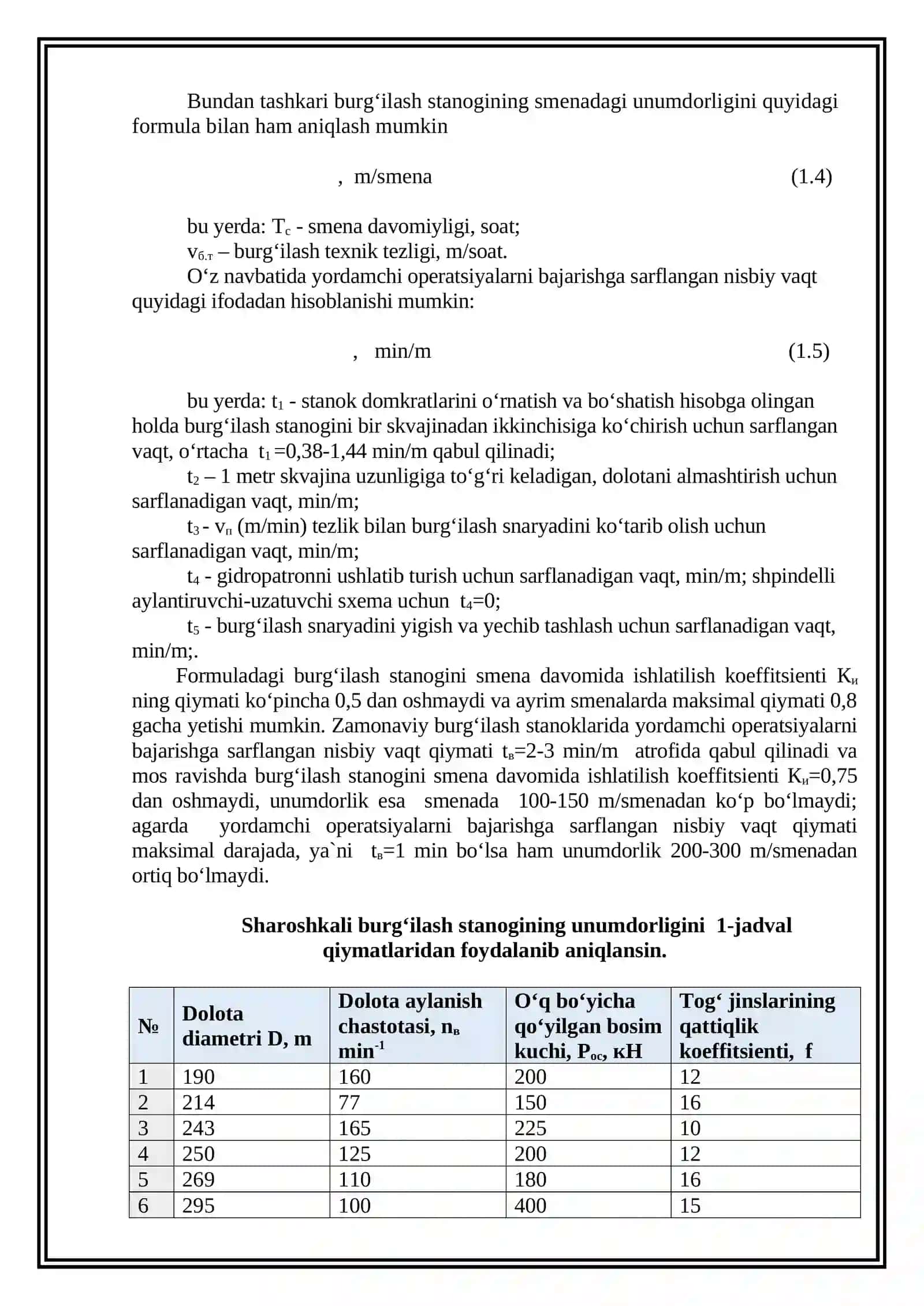 Kon mashinalari va komplekslari fanidan amaliy mashg'ulotlar 4