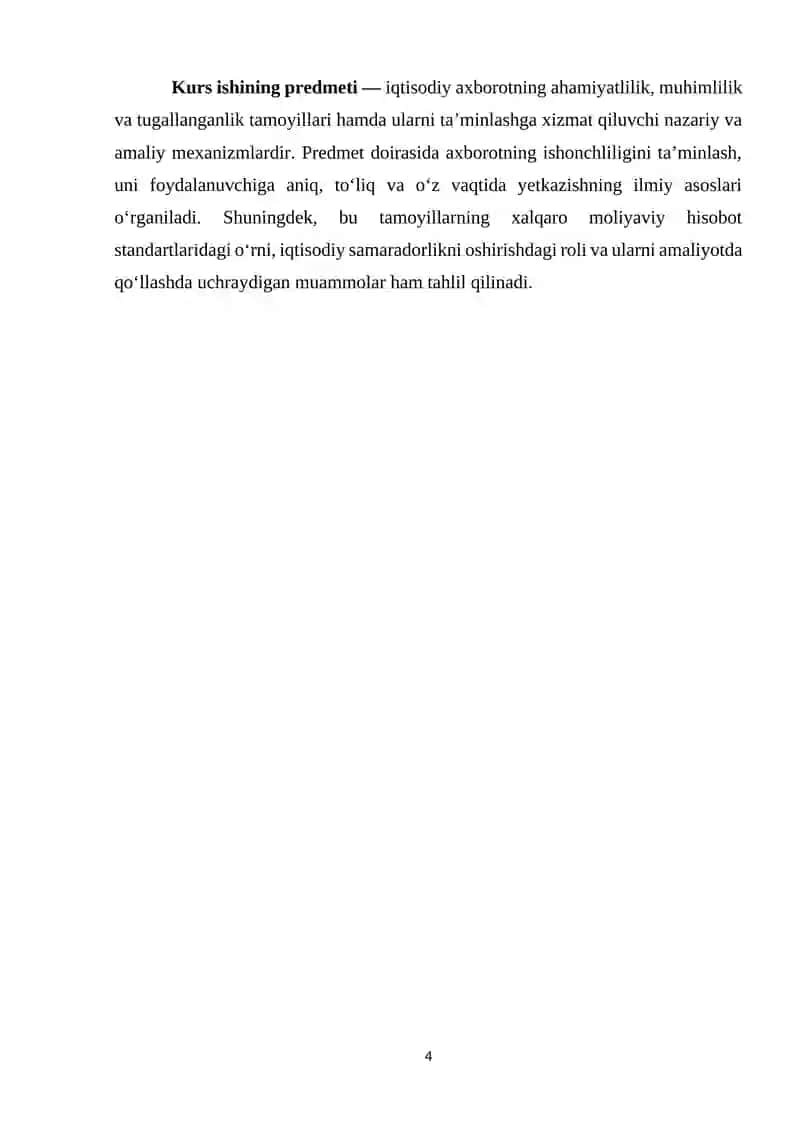 Ahamiyatlilik. Muhimlilik. Tugallanganlik. 4