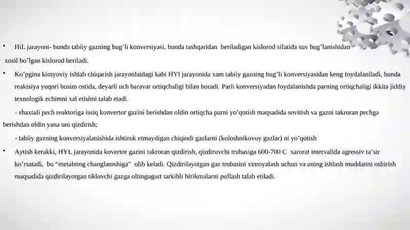Temir tarkibli boyitmalarni qayta ishlash texnologik jarayonlari tasnifi 4