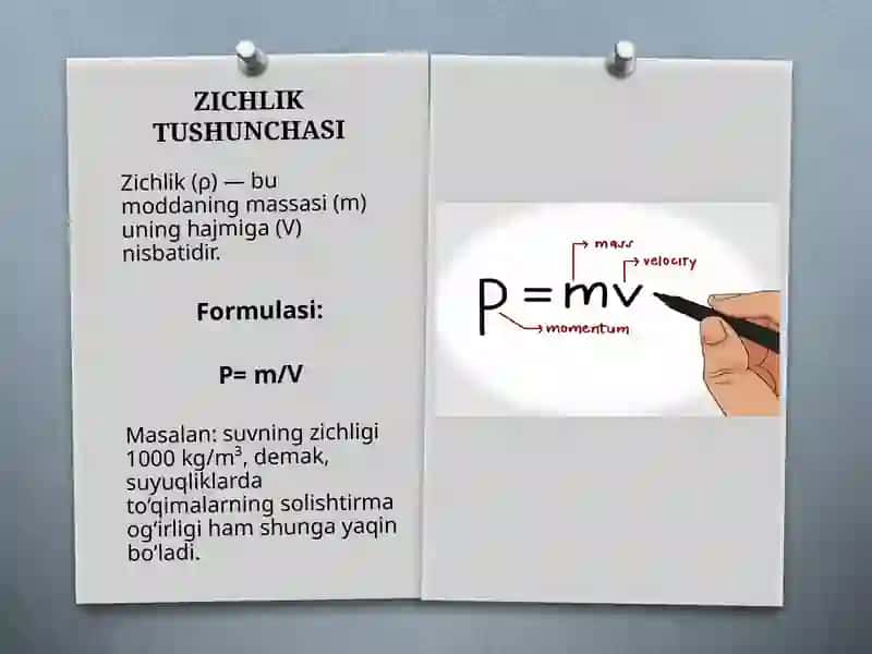 Organizm toʻqima va suyuq muhitlari zichligini aniqlash 4