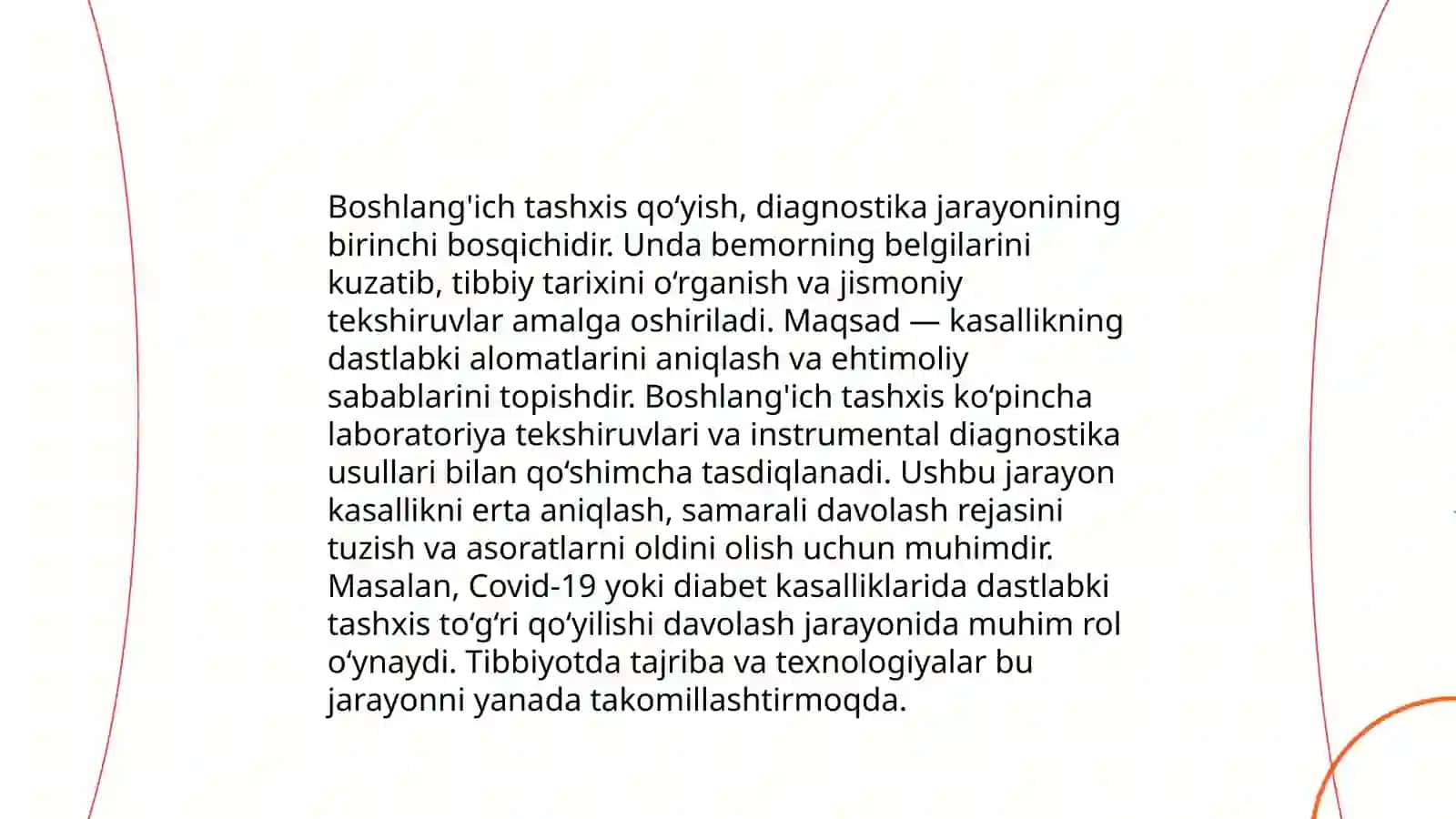 Bemor tarixini yig'ish usullari 4