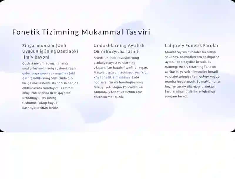 Devonu lug'otit-turk: turkiy tilshunoslikning ulug'or poydeori 4