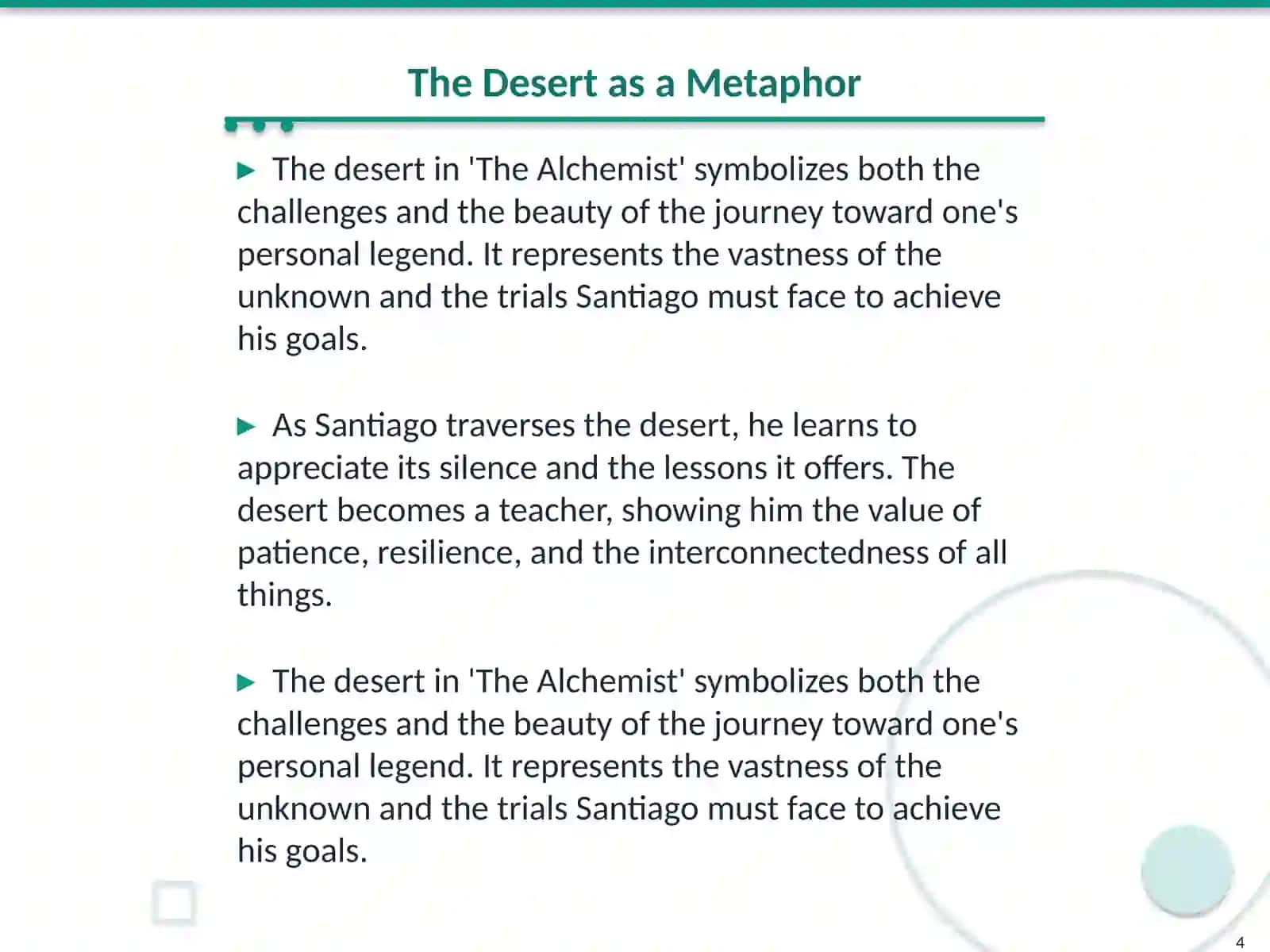 Alchemist by Paulo Coelho 4