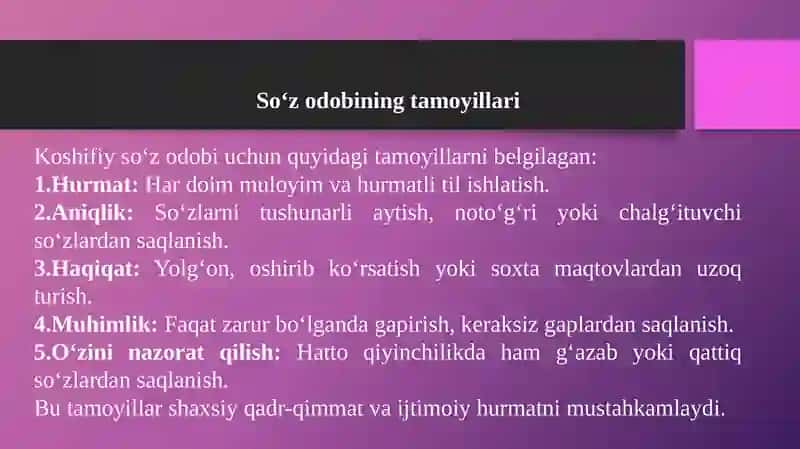 Koshifiyning soʻz o‘tish va nutqning ta'siri 4