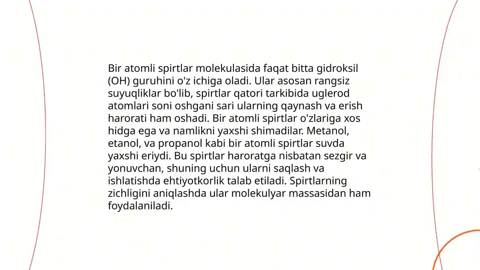 Bir atomli spirtlar 4