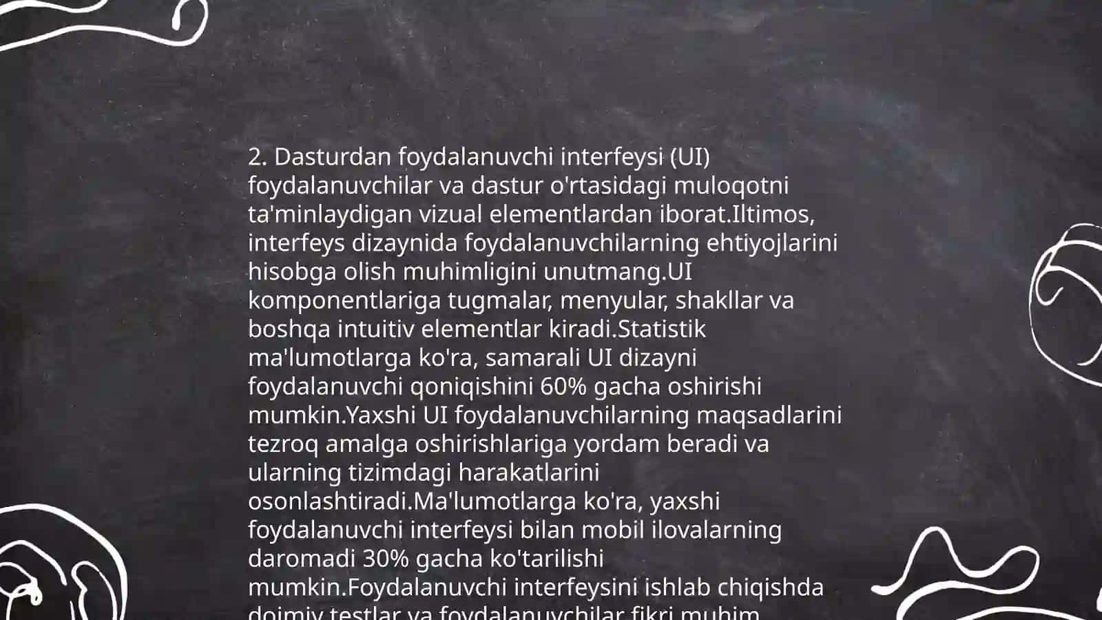 Mashq qildiruvchi dasturlardan foydalanishni oʻrgatish 4