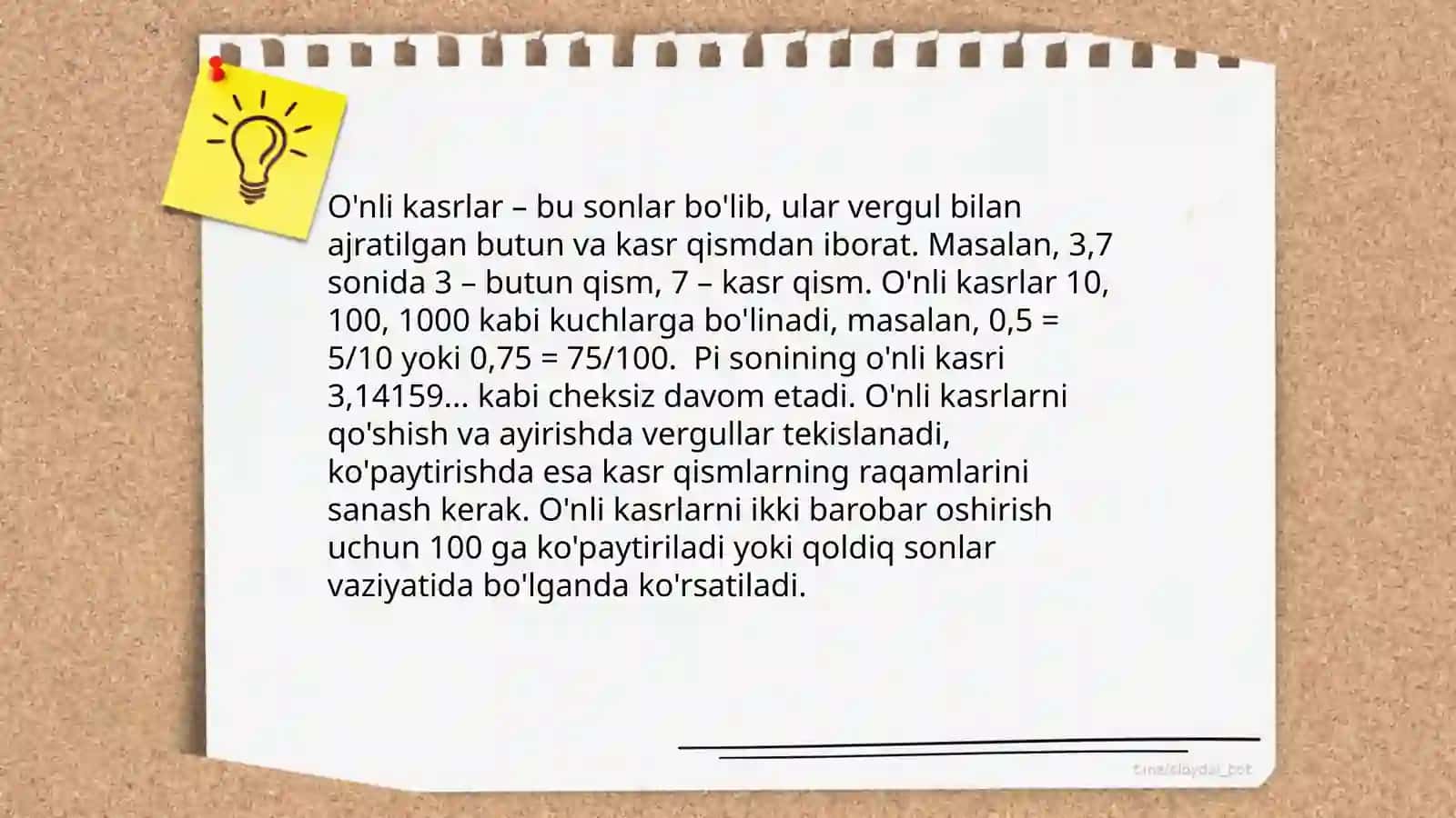 Ratsional sonlar 4