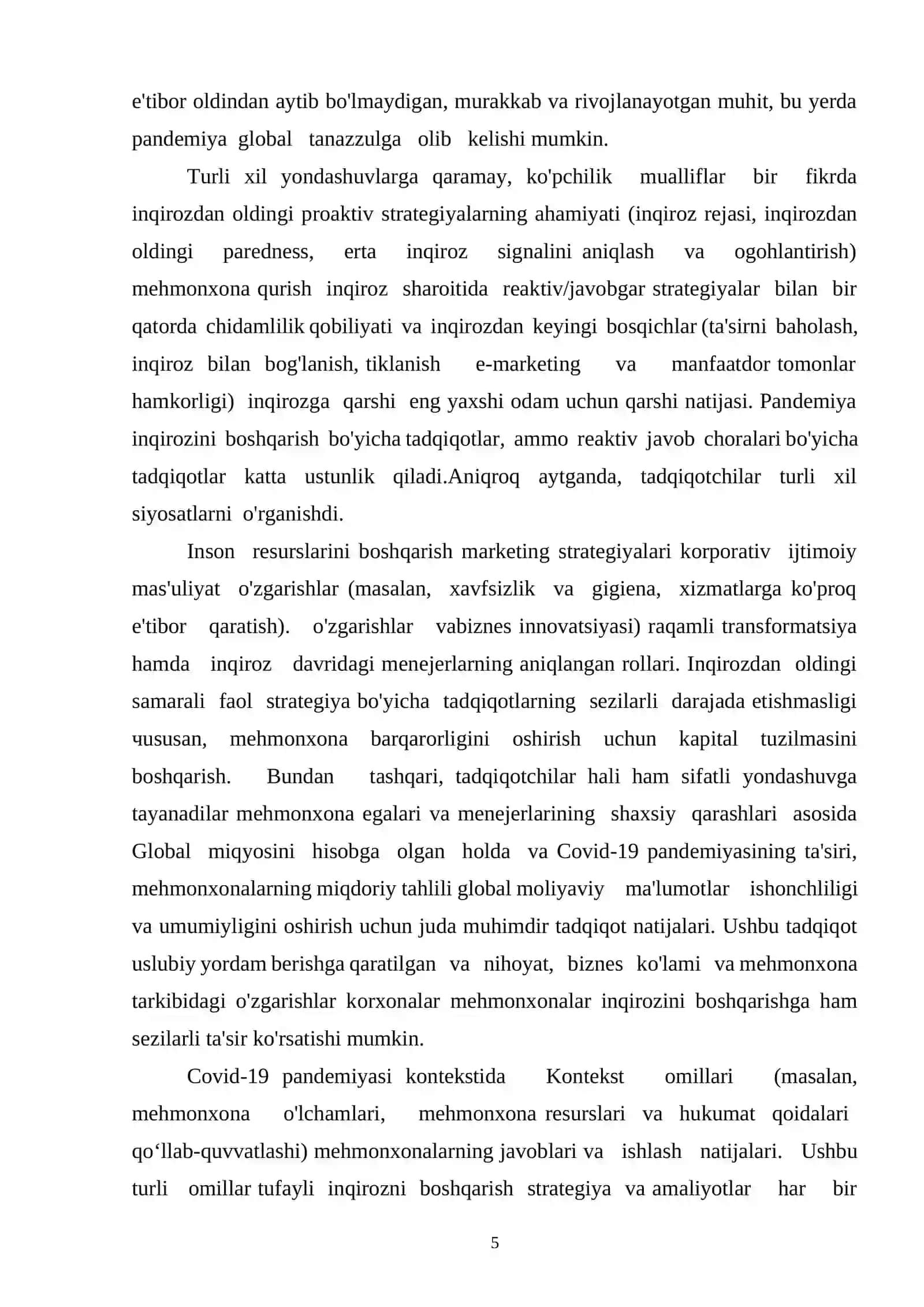 MEHMONXONANI STRATEGIK RIVOJLANTIRISHDA MENEJMENTNING ROLI 4