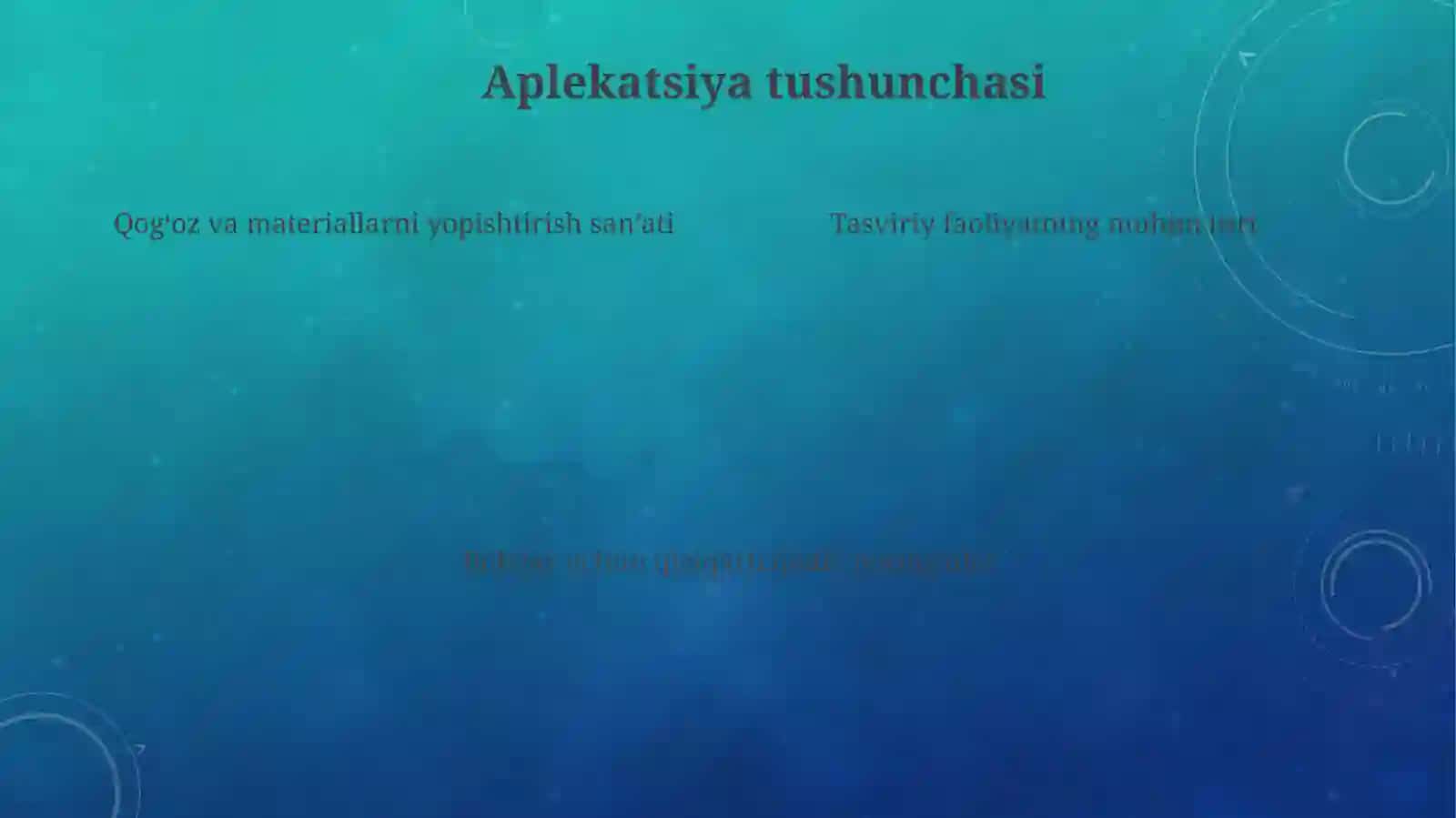 Bezakli aplekatsiyalar orqali ijodiy qobiliyatlarini rivojlantirish 4