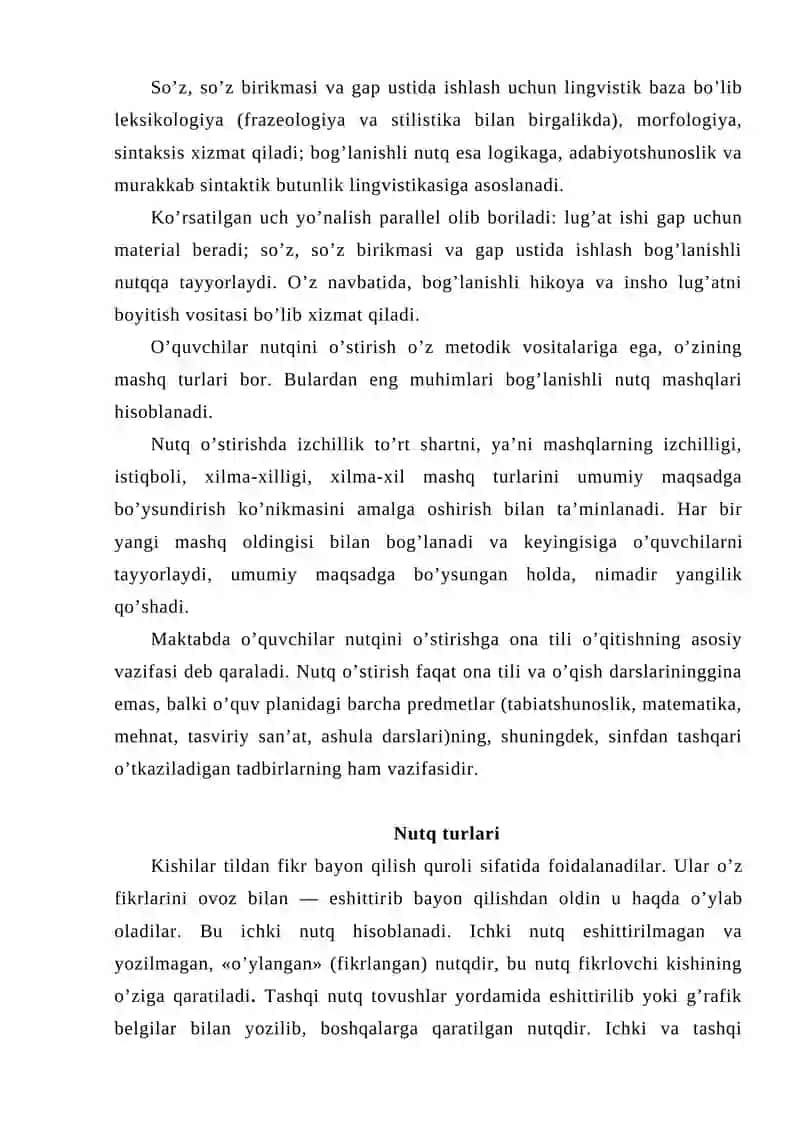 KICHIK YOSHDAGI O’QUVCHILAR NUTQINI O’STIRISH YO’LLARI VA VAZIFALARI 4