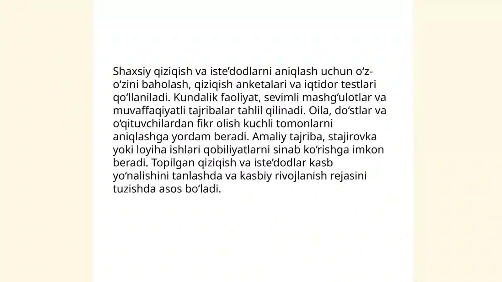 Kasb tanlashga yònaltirish va kasb tanlash 4