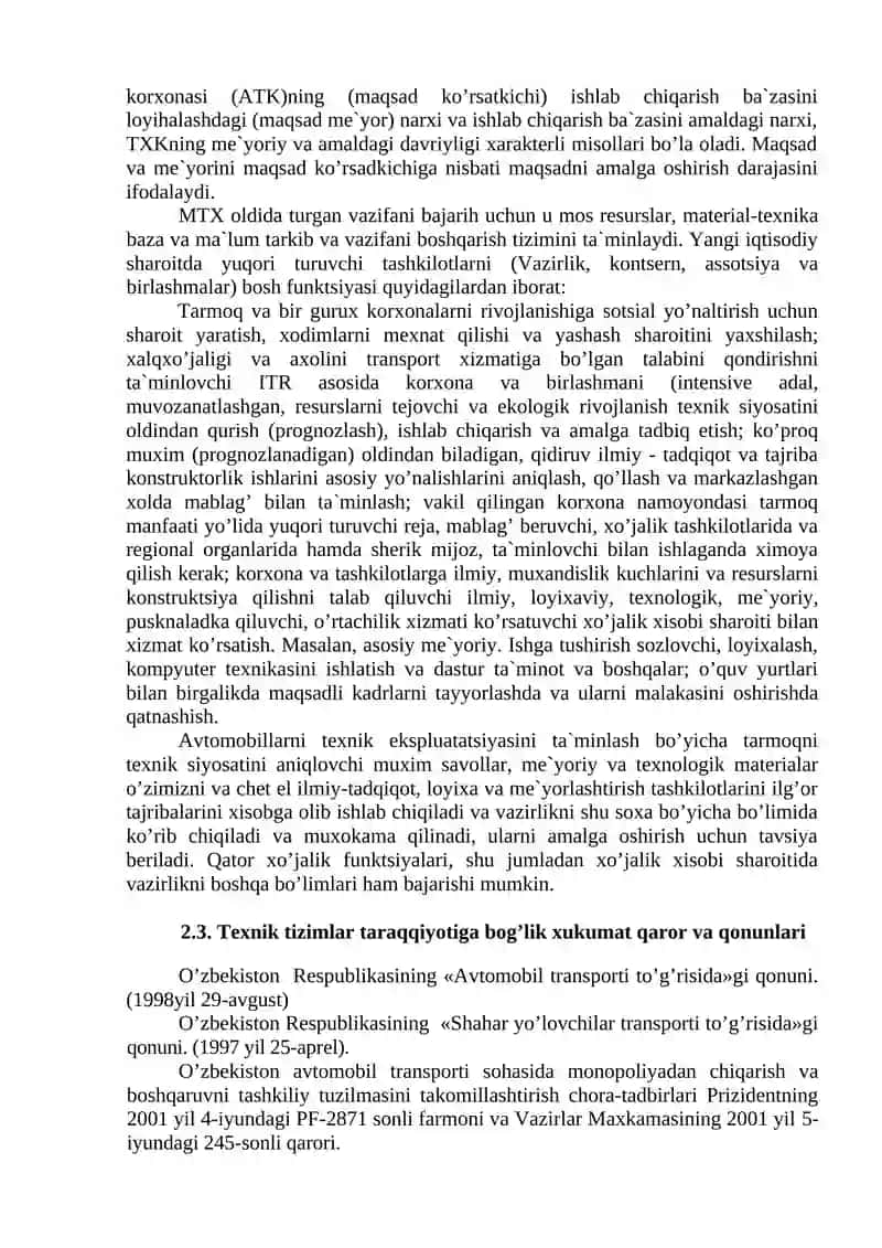 TEXNIK TIZIMLAR VA ULARNI BOSHQARISH USLUBLARI 4