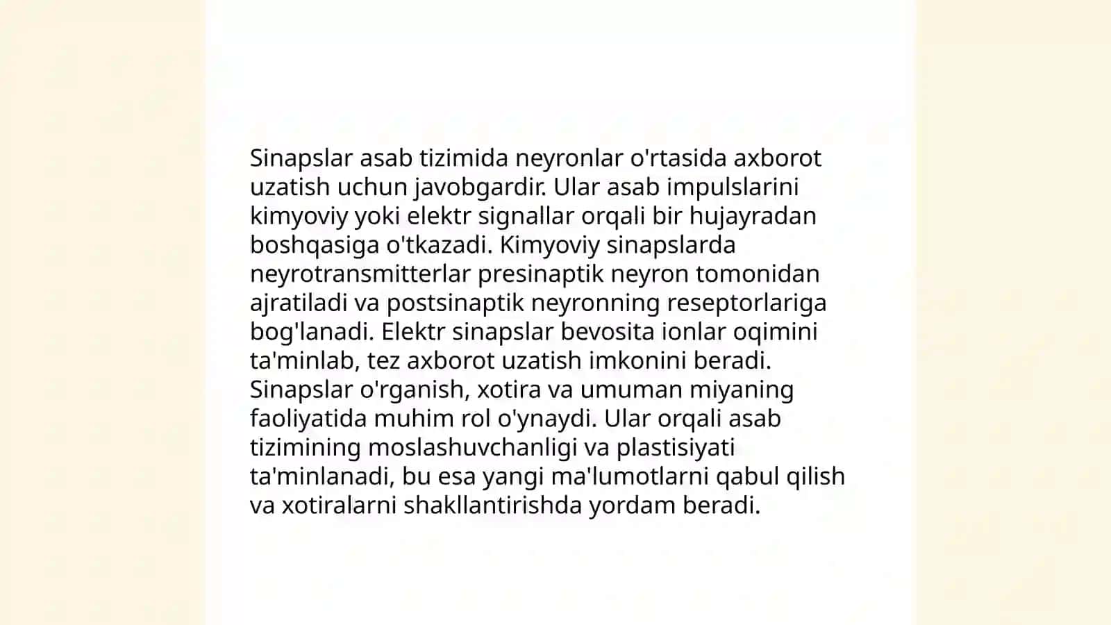 Nerv markazlarini fiziologik xususiyatlari 4