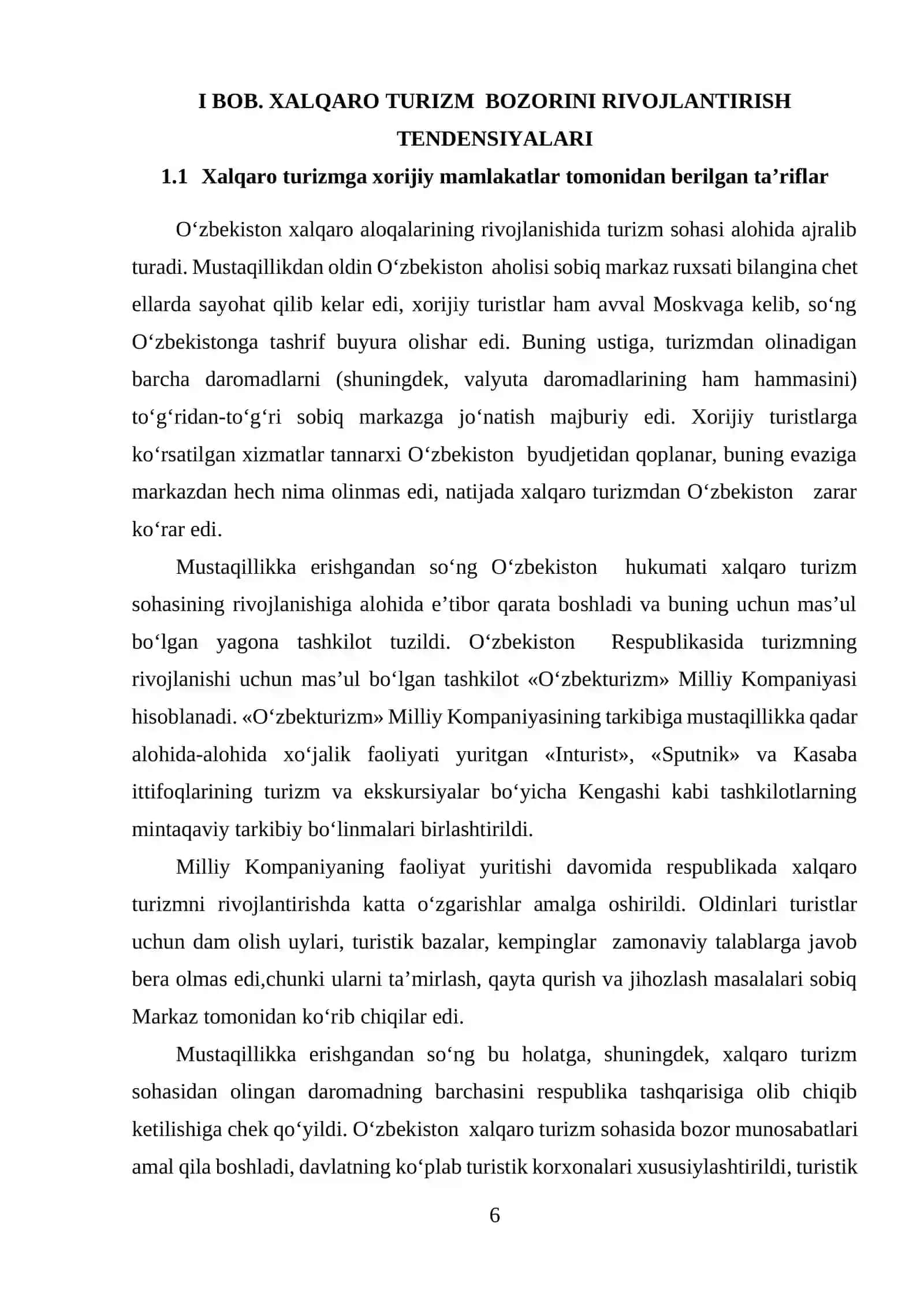 O‘zbekistonda xalqaro turizmni rivojlantirish imkoniyatlari va istiqbollari 4