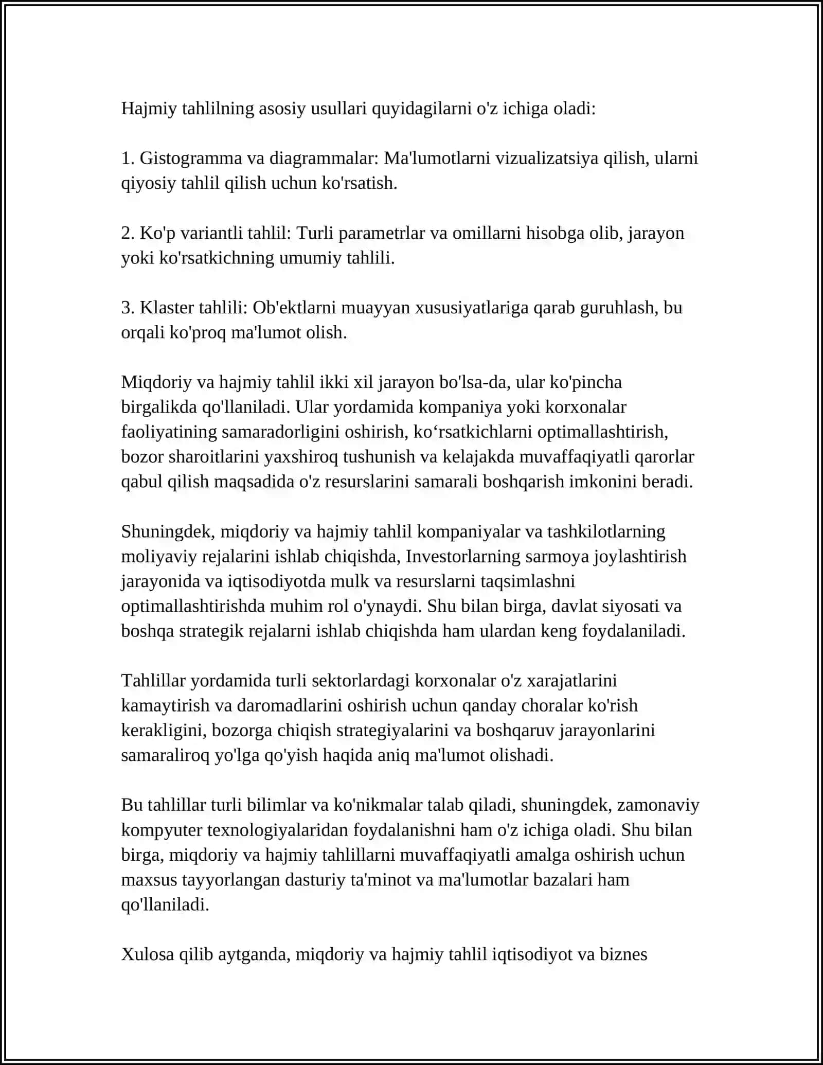 MIQDORIY VA HAJMIY TAHLILNING MOHIYATI 4
