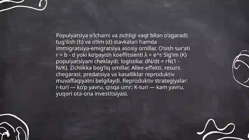 Sutemizuvchilarning ekologiyasi 4