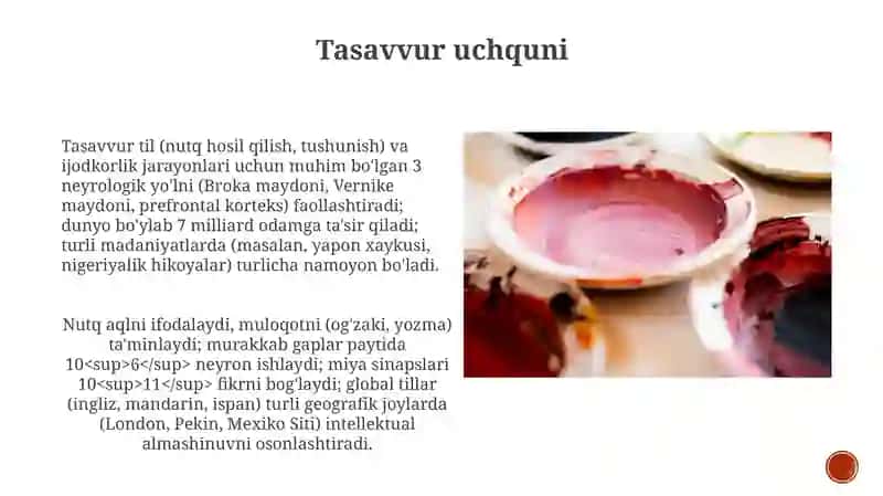 Tafakkur, Nutq, Intellekt va kreativlik 4