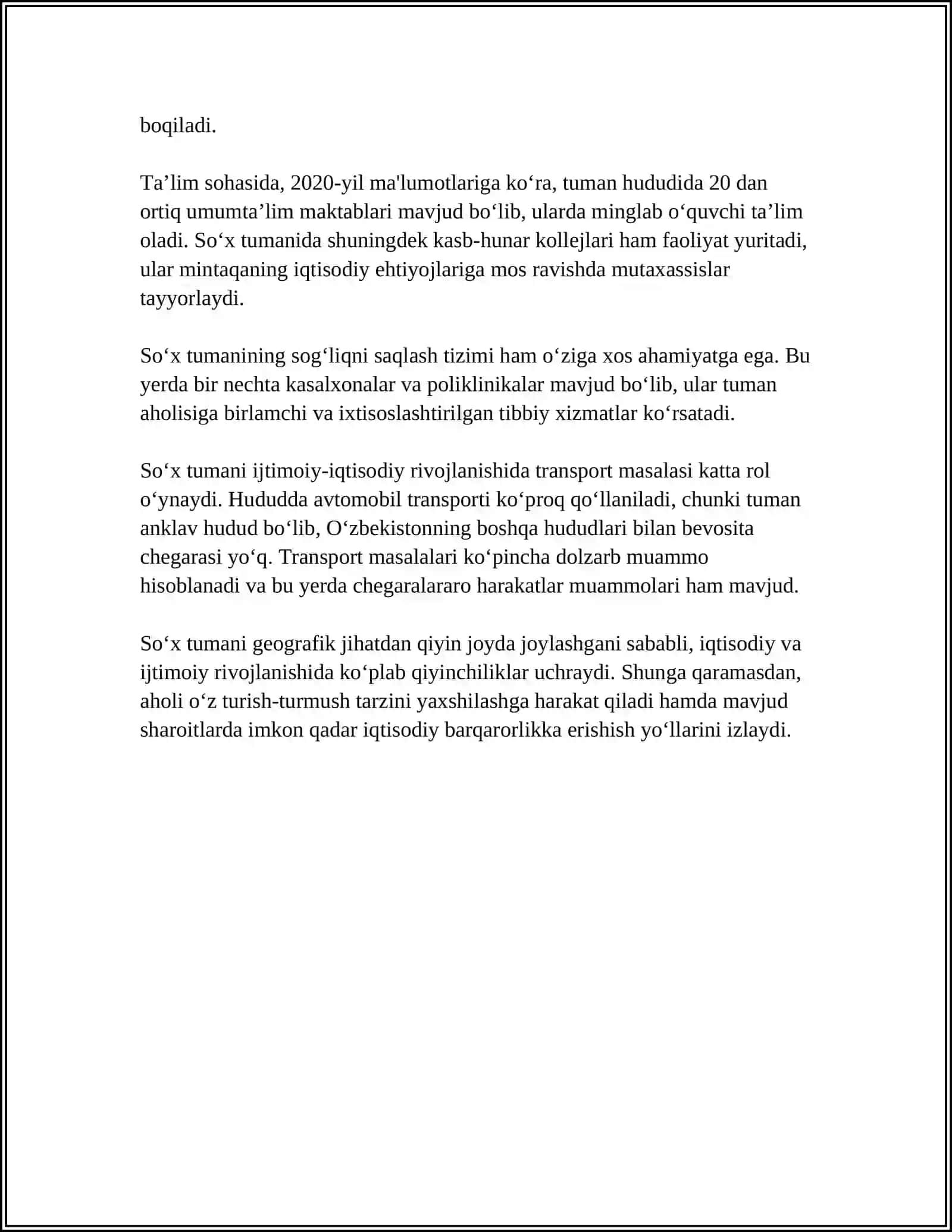 FARĞONA VILOYATI SÒX TUMANI TARIXI 4