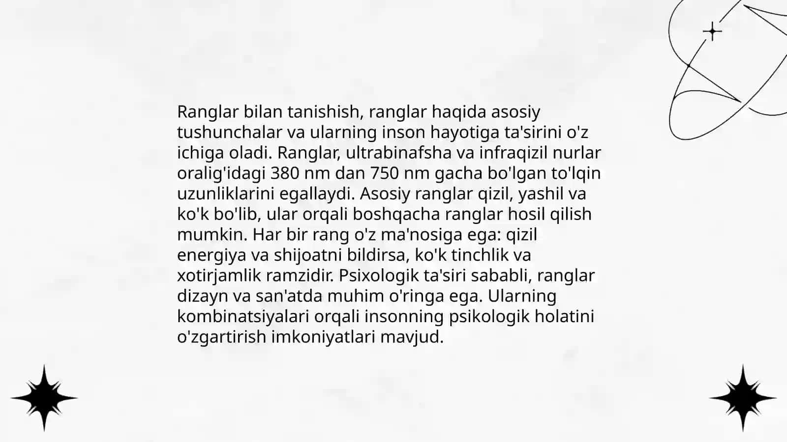 Materiallarni tayyorlash va tanlash 4