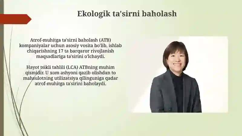 Korxona marketing siyosatida ekologik masalalar 4