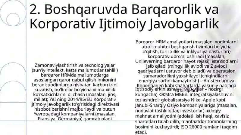 Iqtisodiyotni liberallashtirish va modernizatsiyalash sharoitida inson resurslarini boshqarish 4