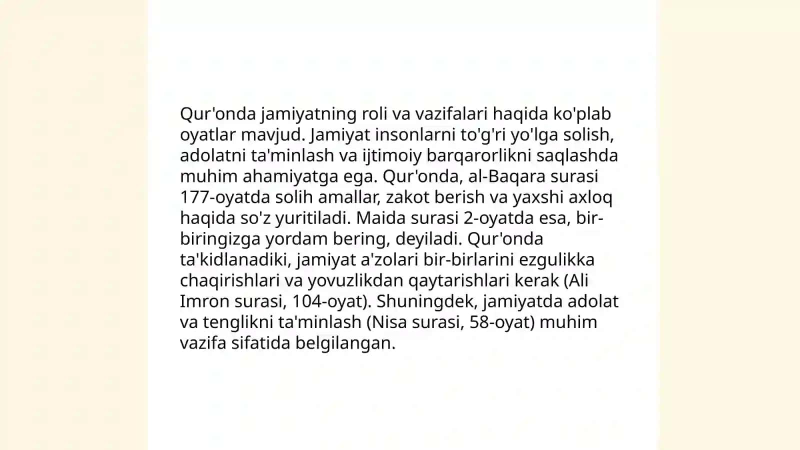 Islomda shaxs va jamiyat o‘rtasidagi munosabatlar 4