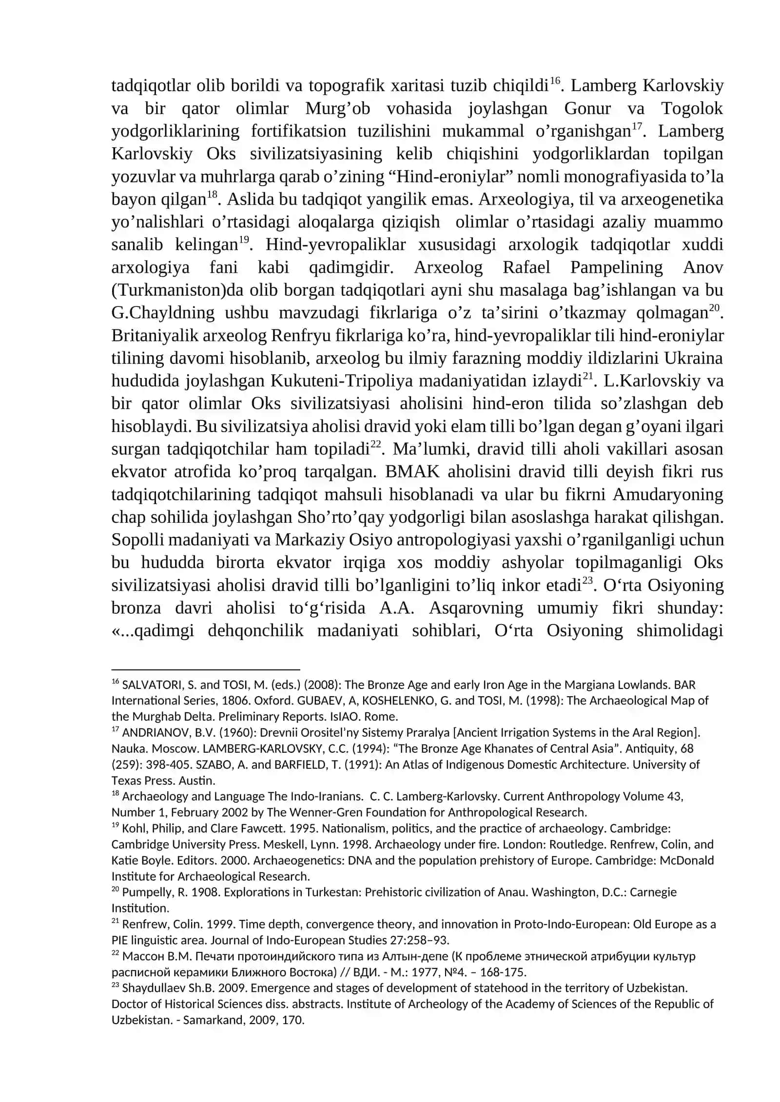 AQSH ARXEOLOGIYASIDA OKS SIVILIZATSIYASINING O’RGANILISHI TARIXI 4