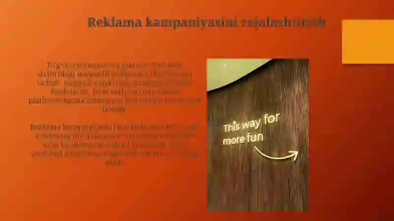 Reklama faoliyatining mohiyati 4