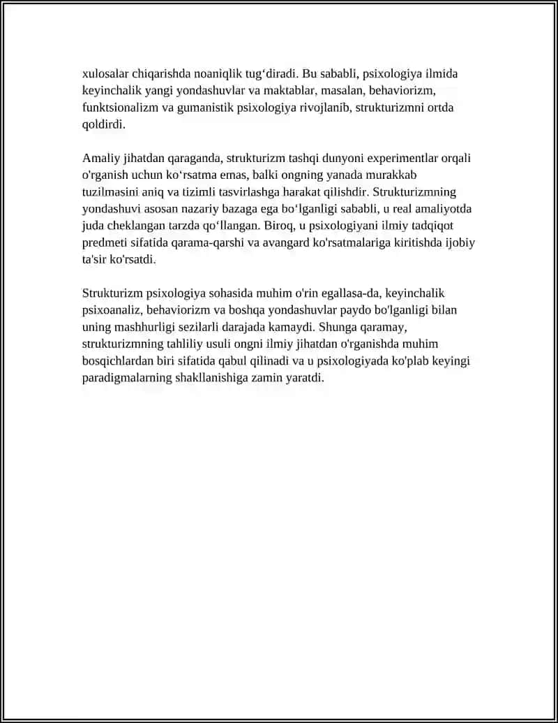 PSIXOLOGIK MAKTABLAR 4