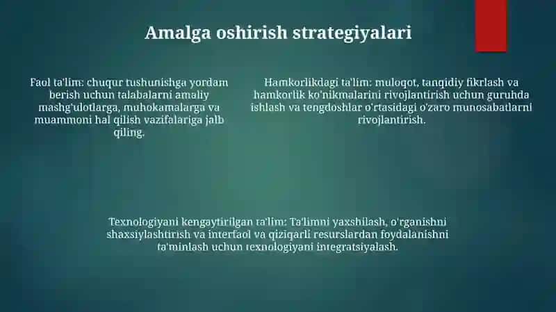 Kimyoni Muammoli Metod Asosida OʻQitish 4