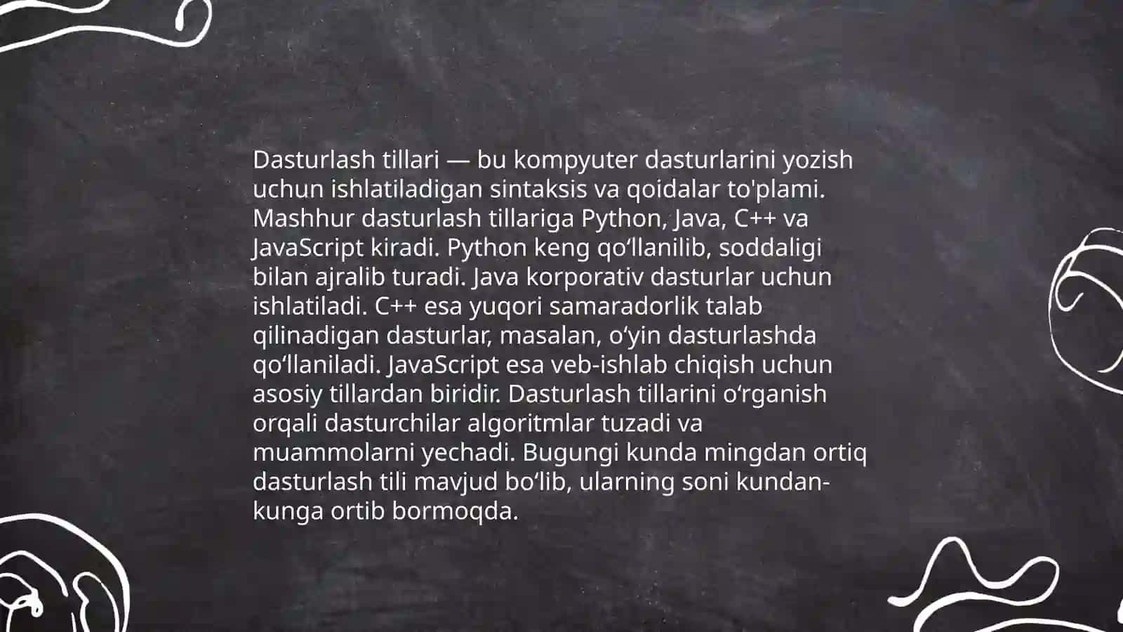 Kod va algoritmlar 4
