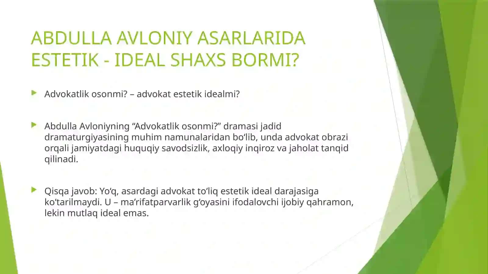 Badiiy Estetik Ideal 4